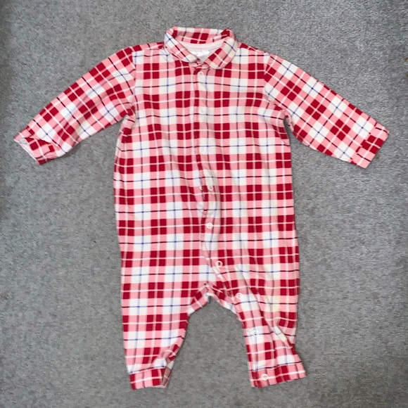 Plaid onesie! Good used condition. - Picture 1 of 5